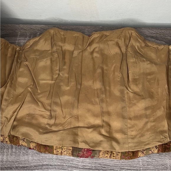 Vintage 90s tapestry bustier - Picture 6 of 7